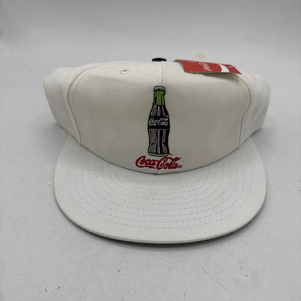 Vintage Coca Cola Hat Adults‎ Snapback 80s Coke K-Products Twill Louisville MFG